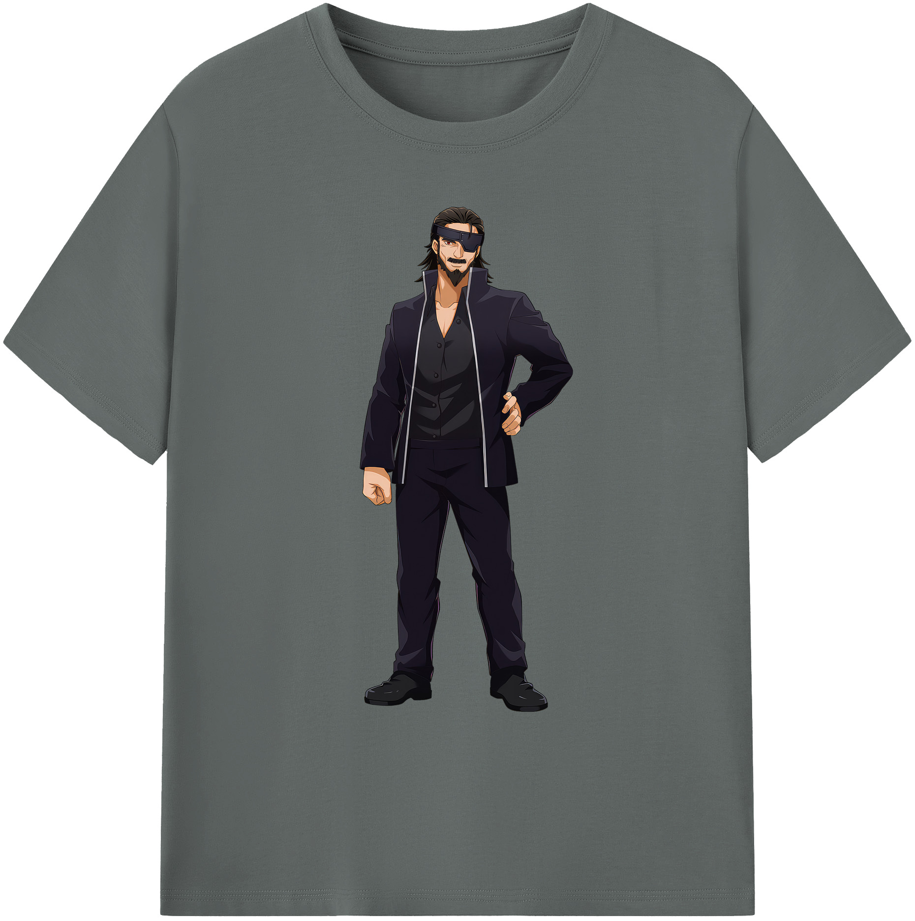 （画像用） 呪術廻戦 Jujutsu Kaisen 綿100％ メンズ半袖Tシャツ｜肌触りやわらか＆通気性